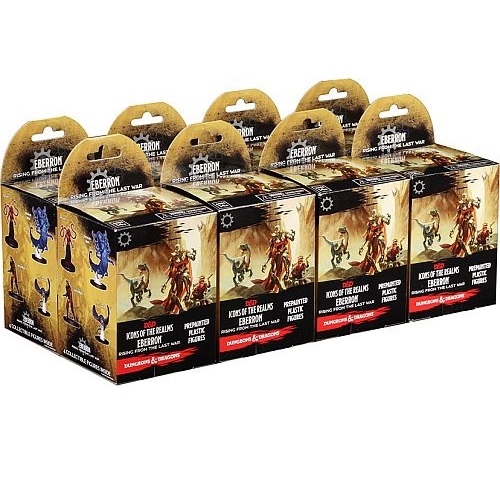 DnD 5e - Eberron Rising from the Last War - Icons of the Realms Booster Brick (8 stk.)